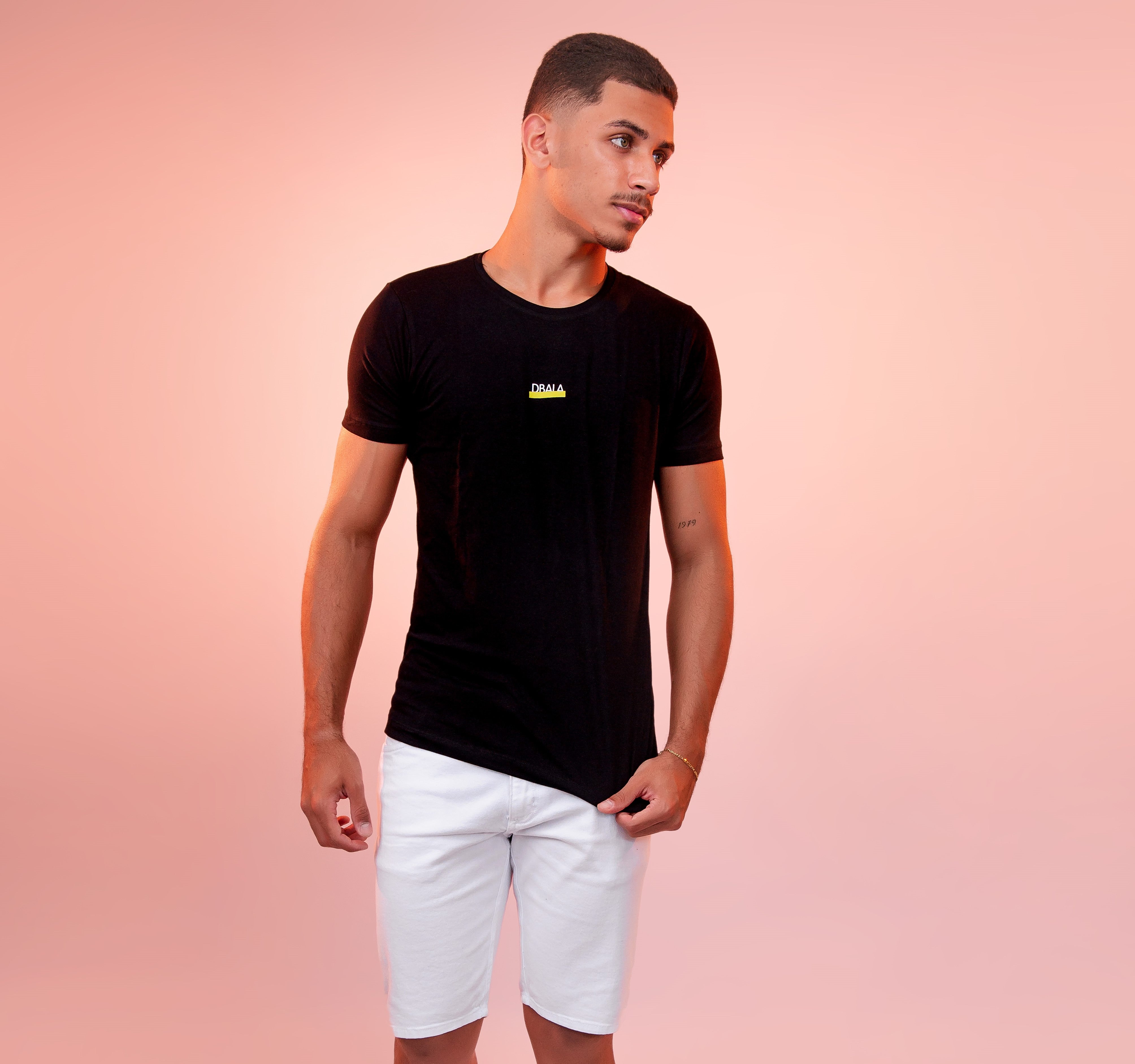CAMISAS ESCRITO (PRETO COM VERDE) DBALA